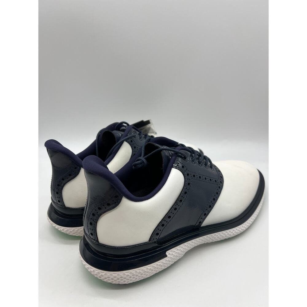 G/FORE Galivant2r T.P.U. Saddle Men 7. 5W Golf Shoes Snow/Twilight GMF000068 - Picture 9 of 16